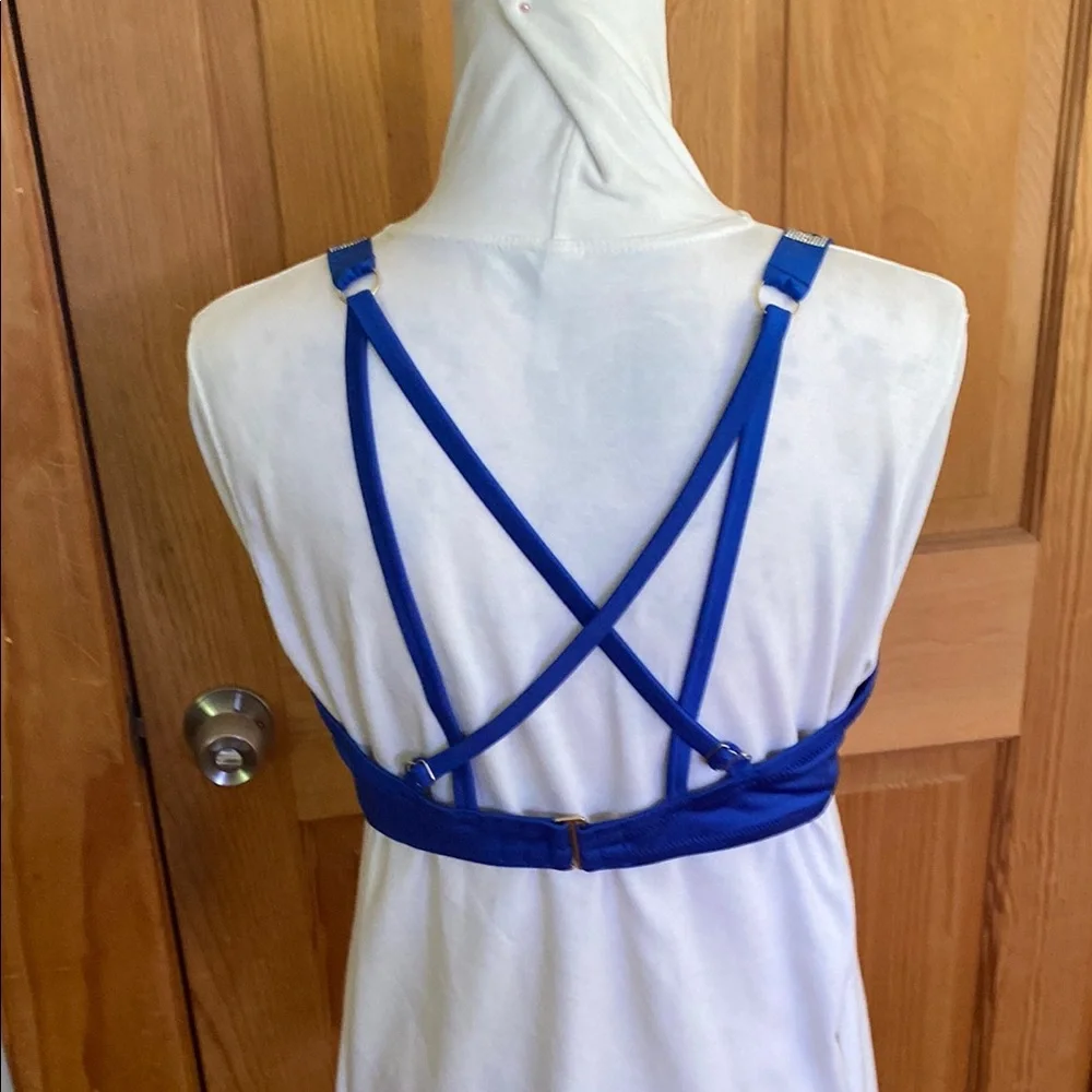 Victoria's Secret Blue Brazilian Rhinestone Accent Bikini! ๐ฃ - Picture 5 of 15